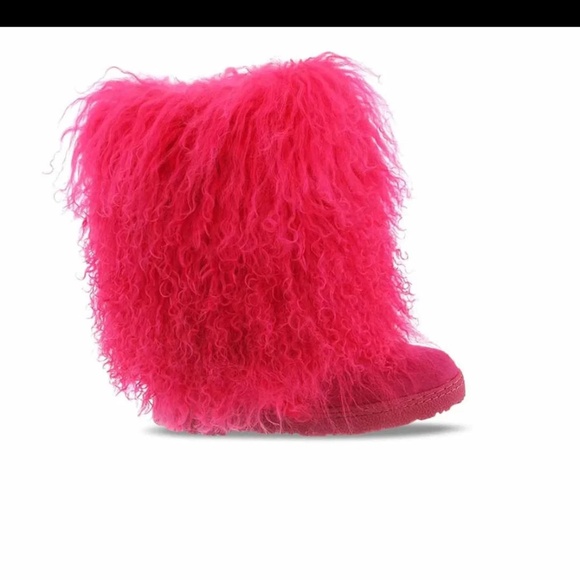 Bearpaw Boetis II 2 Winter Boots   Genuine Fur Lamb Hair - Picture 2 of 4